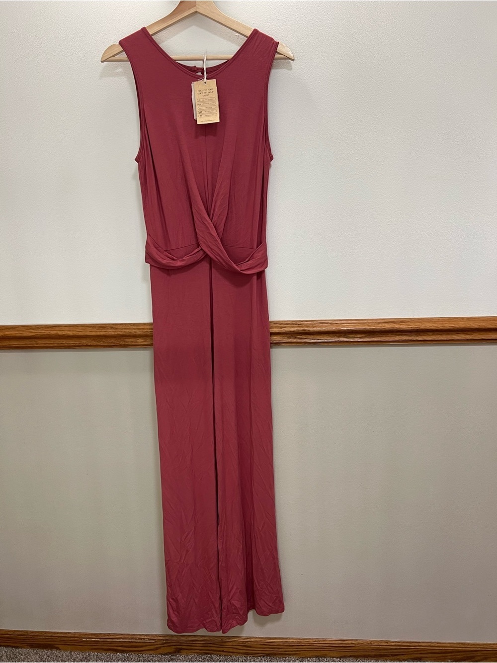 NWT Básiku Muave Bamboo Stretchy Jumpsuit Romper size medium retails $80